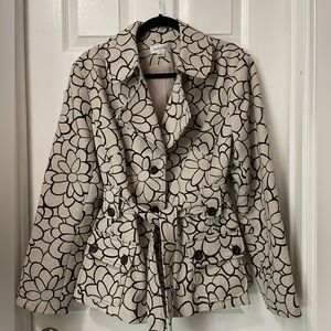 Womens floral print blazer